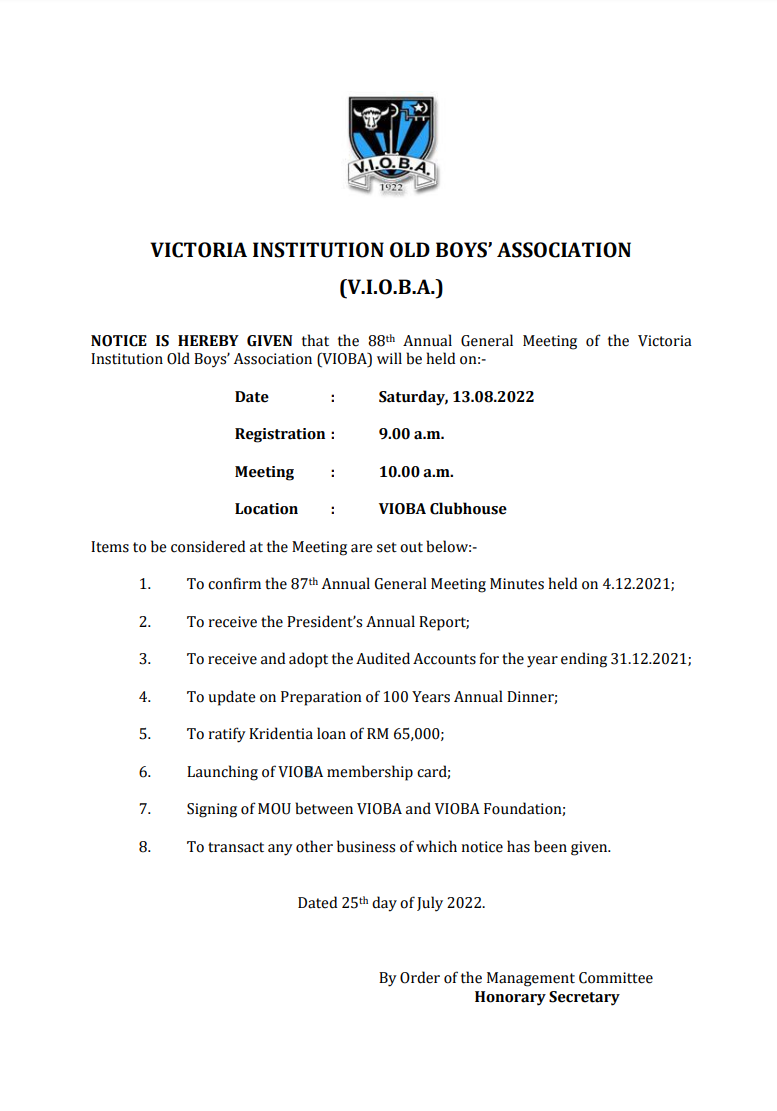 You are currently viewing VIOBA AGM 2022 (13/8/2022)